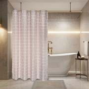 Κουρτίνα Μπάνιου 3122 Taupe Greenwich Polo Club 200Πx180Υ Πολυέστερ