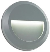 Απλίκα LED Εξωτερικού Χώρου Aca SLIM02N Grey