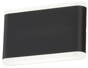 Απλίκα Φωτιστικό Τοίχου LED 5,5W Scounce Μαύρο 3000K 30559 Fischer Honsel-30559-Μαύρο 30559