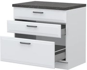 Επιδαπέδιο ντουλάπι Evora R90-3M BOX - 90.00Χ60.00Χ88.00cm