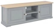 vidaXL Έπιπλο Τηλεόρασης Γκρι 120 x 30 x 40 εκ. Ξύλινο