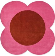 Χαλί Flower Spot 158400 Pink-Red Round Orla Kiely 150X150cm Round