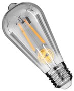 Λαμπτήρας Led Long Filament 99076 ST64 E27 8W 800lm Dimmable Fume GloboStar 8W