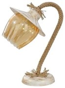 Επιτραπέζιο Φωτιστικό - Πορτατίφ SP-150/98PR ROPE Heronia-09-0094-Λευκό 09-0094
