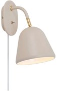 Φωτιστικό Τοίχου Fleur 2112101001 21,2x26,4cm 1xE14 15W Beige Nordlux Μέταλλο