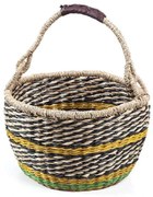 Καλάθι Διακοσμητικό Brandy S 0680059 25x25x16cm Multi Soulworks Seagrass