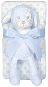 GREENWICH POLO CLUB ΚΟΥΒΕΡΤΑ ΑΓΚΑΛΙΑΣ ΠΙΚΕ 75X100 ΒΑΒΥ ESSENTIAL 8856 BLUE, WHITE