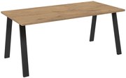 Τραπέζι Kleo-Fusiko Skouro-185 x 90 - 185.00Χ90.00Χ75.00cm