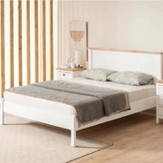 Κρεβάτι Blink Modern Country (Για Στρώμα 120x200cm) 524ADS1501 120x200x98cm White Ημίδιπλο