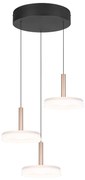 Φωτιστικό Κρεμαστό Trio Lighting CELESTE 354930365 Καφετί (Coffee) 3000K