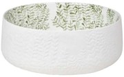 Σαλατιέρα Mix &amp; Match RD0015074 Φ28x10,5cm White-Green Raeder Large Porcelain