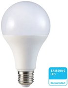 V-TAC Λάμπα LED E27 A80 Samsung SMD 20W φυσικό λευκό 3000K 120lm/W 21237