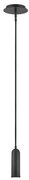 Κρεμαστό Φωτιστικό Οροφής LED 8W  Dimmable  Dax Elstead Lighting-HK-DAX-MP-BK-Μαύρο HK-DAX-MP-BK