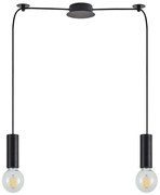 Φωτιστικό Οροφής Adept Tube 77-8479 30x11x300cm 2xE27 60W Black Homelighting