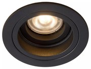 Φωτιστικό Χωνευτό Lucide 22958-01-30 EMBED Μαύρο Ματ (Black Mat)