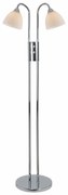 Φωτιστικό Δαπέδου Ray Double Dimmable 72224033 E14 2X40W Chrome 164x28cm Nordlux