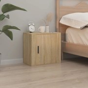 Κομοδίνα Επιτοίχιο Sonoma Δρυς 50x30x47 εκ. - Καφέ