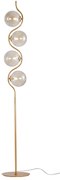 Φωτιστικό Επιδαπέδιο Sun Light WAVE-4F-GD Χρυσό Χρώμα (Gold Coloured)