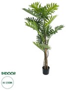 Artificial Garden PHILODENDRON 20684 Τεχνητό Διακοσμητικό Φυτό Φυλλόδενδρο Υ150cm Globostar 20684