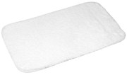 Πατάκια μπάνιου Douceur d intérieur  TAPIS DE BAIN 50 x 80 CM MICROFIBRE UNIE SOFTNESS BLANC