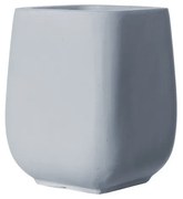 Supergreens Γλάστρα Πήλινη Κάθετη "Regal" Γκρι M 31x31x37 εκ.