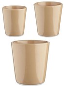 Σετ από Γλάστρες Ibergarden Μπεζ Άργιλος Cónica Ø 14 cm Ø 22 cm Ø 17 cm 22 x 21 x 22 cm 3 Τεμάχια
