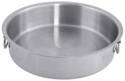 Ταψί Στρογγυλό ISF01104032 Φ32cm Inox 18/10 Isfa Metal Stainless Steel