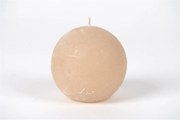 Spherical Candle Eladro Ø10cm Ρουστικ 430.53-53