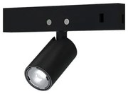 Σποτ Μαγνητικό Φωτιστικό Ράγας LED 1W IP20 3000K Μαύρο Thuber THUBE130B Aca-THUBE130B-Μαύρο THUBE130B