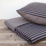 Παπλωματοθήκη Μακό Μονή (Σετ 160x240) Nima Bed Linen Suave SS2021 Γκρι