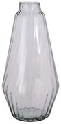 Βάζο Γυάλινο Silva 02.1051941 19x42cm Clear Γυαλί