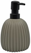 Ντισπένσερ Ριγέ Taupe Polyester 8.8x8.8x15cm ANKOR
