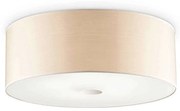 Φωτιστικό Οροφής-Πλαφονιέρα Woody 090900 50x18cm 4xE27 60W Beige Ideal Lux