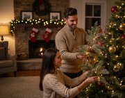 Διακοσμητική γιρλάντα Pine με φωτισμό 180cm