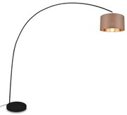 Φωτιστικό Δαπέδου Mansur 419200141 200x45x210cm 1xE27 60W Taupe-Black Trio Lighting