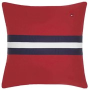 Μαξιλαροθήκη Διακοσμητική Tailor 684995 Red Tommy Hilfiger 40Χ40 100% Βαμβακερό Περκάλι