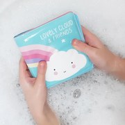 Μαλακό Βιβλίο Μπάνιου Α Little Lovely Company Cloud And Friends BTBBCL09