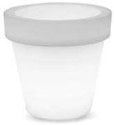 Ηλιακή Φωτιζόμενη Γλάστρα LED RGBW IP65 6500K Magnolia 120 JDNMGN080XXSSNW New Garden-JDNMGN120XXSSNW-Λευκό JDNMGN120XXSSNW