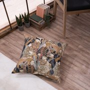 Μαξιλάρι Διακοσμητικό Δαπέδου (Με Γέμιση) Lorca Multi Teoran 65Χ65 Βαμβάκι-Πολυέστερ