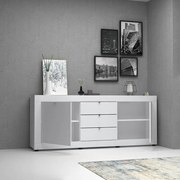 Μπουφές Ocean Megapap χρώμα λευκό 210x45x86εκ.