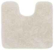 Πατάκι Λεκάνης Angora Off White Sealskin 55x60 Πολυέστερ