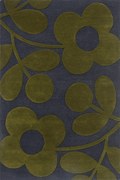 Χαλί Sprig Stem 063908 Marine Grey-Green Orla Kiely 120X180cm