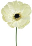 Τεχνητό Λουλούδι Ανεμώνη 00-23857-50-1 Φ55x150cm Light Yellow Marhome Ύφασμα,Πλαστικό