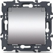 Πρίζα Ρεύματος Ασφαλείας Μονή Με Καπάκι Χωνευτή Prime 1000116103 1x2P+E 16A 250VAC Aluminium Aca