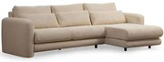 Καναπές Γωνιακός (Δεξιά Γωνία) Lily 560ARE1855 290x165x73cm Beige