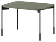 Τραπεζάκι Σαλονιού Sorena Λαδί 60x40x45cm με μαύρα πόδια - BOG4589