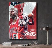 Πίνακας σε καμβά Michael Jordan KNV1596 30cm x 40cm