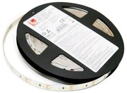 Adeleq Ταινία LED Λευκή Αυτοκόλλητη 5m 12VDC 2835 9.6W Και 120LED Ανά Μέτρο IP54 Θερμό 3000K 30-35021000