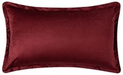 Βελουτέ Διακοσμητική Μαξιλαροθήκη (35x60) Silk Fashion A804 Μπορντώ