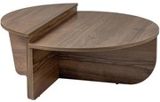 Τραπέζια Σαλονιού Orion (Σετ 2Τμχ) 241NRD1218 90x60x30/85x30x35cm Walnut